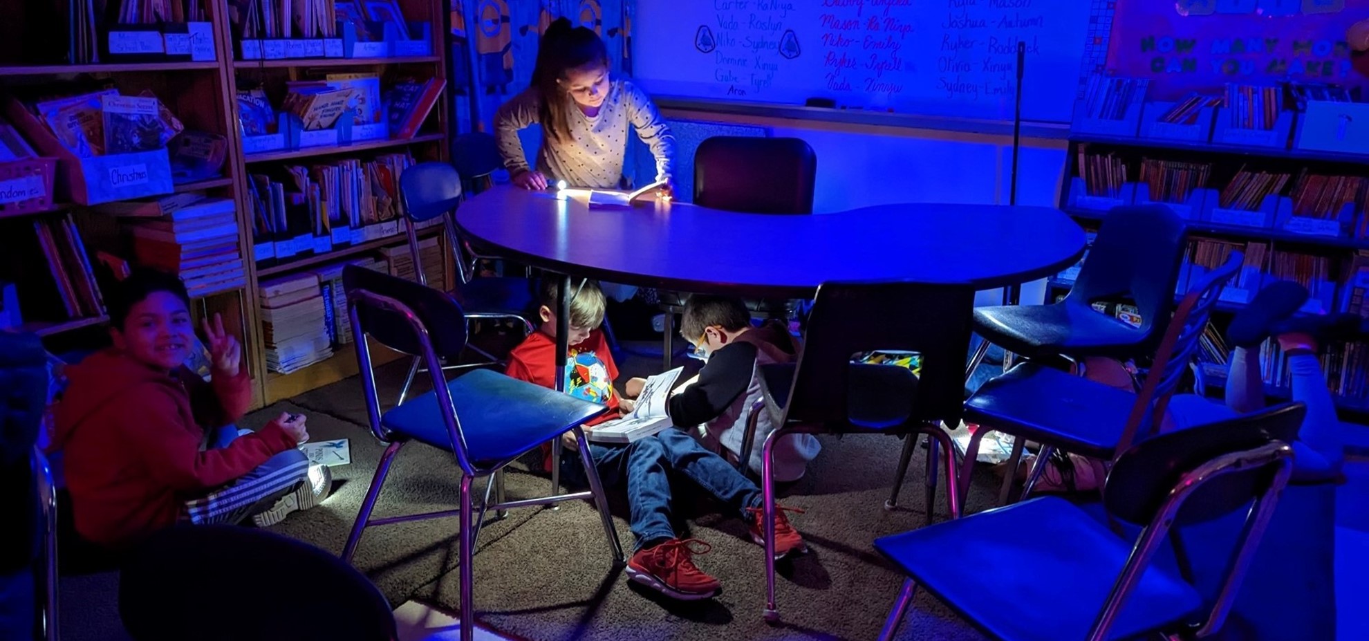 Flashlight Reading